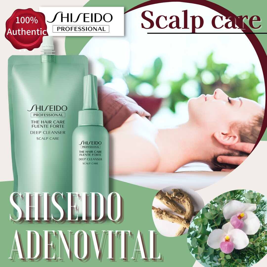 Gambar Shiseido Professional Adenovital Fuente Forte Deep Cleanser Scalp care 100ml 450ml 100%Authentic Direct from japan