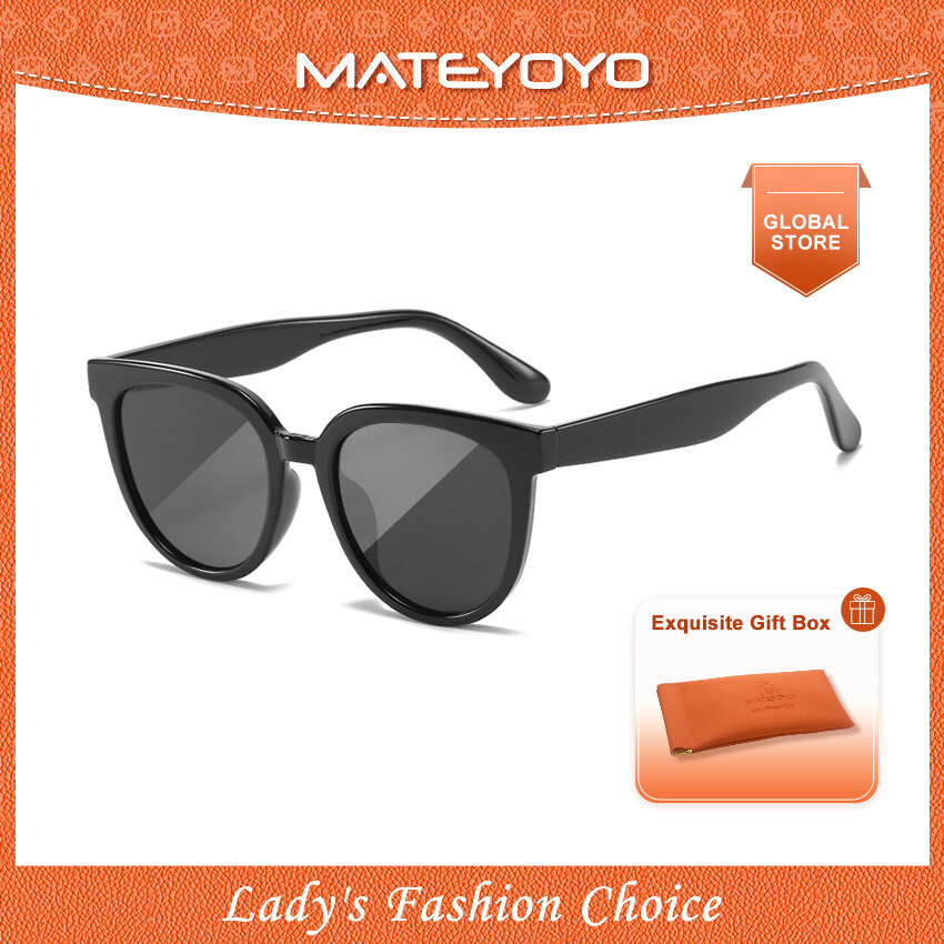 Mateyoyo kính râm kính râm unisex kính mát thời trang uv400 bảo vệ khỏi ánh mặt trời kính râm chống chói kính mắt mắt kính hd bảo vệ mắt kính mắt phong cách hàn quốc