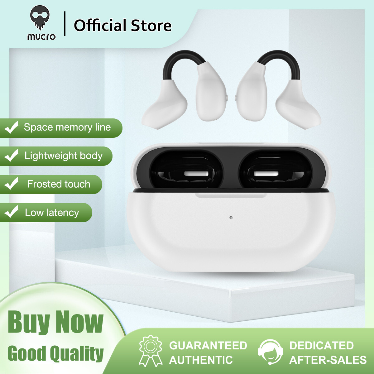 Mucro MY14pro amx Bone Conduction Sports Wireless Bluetooth Earphone ราคา 652 บาท*ส่งฟรี