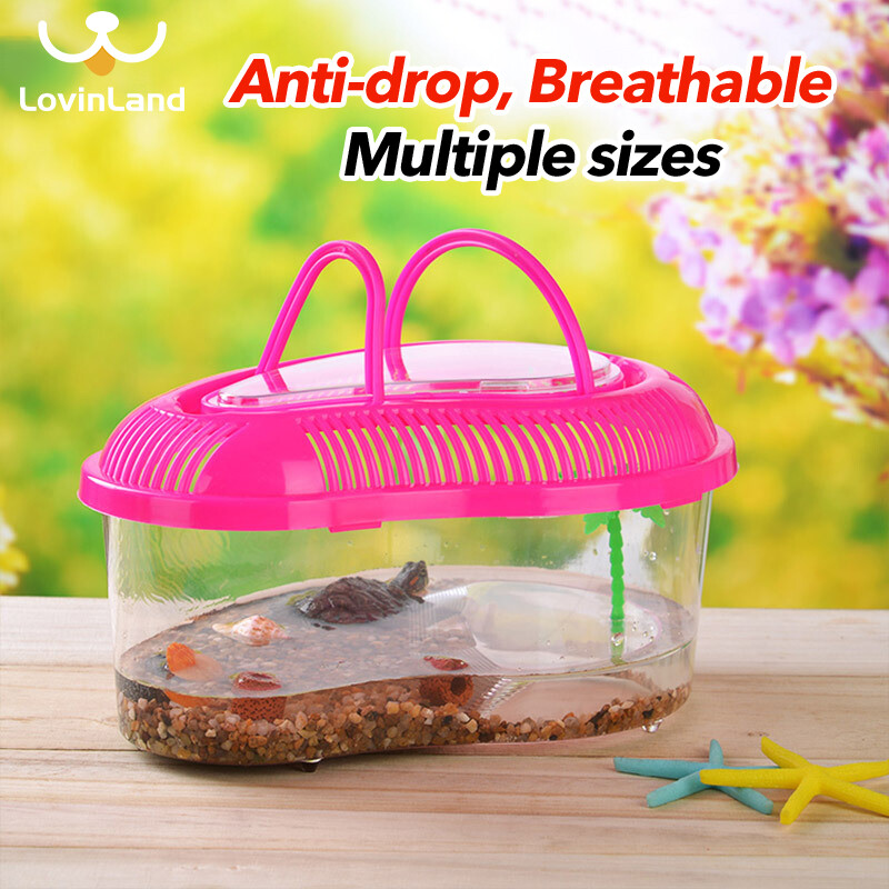 Lovinland Bể Rùa Bể Cá Màu Ngẫu Nhiên Có Bệ Sấy Bể Rùa Bể Cá Đặc Biệt