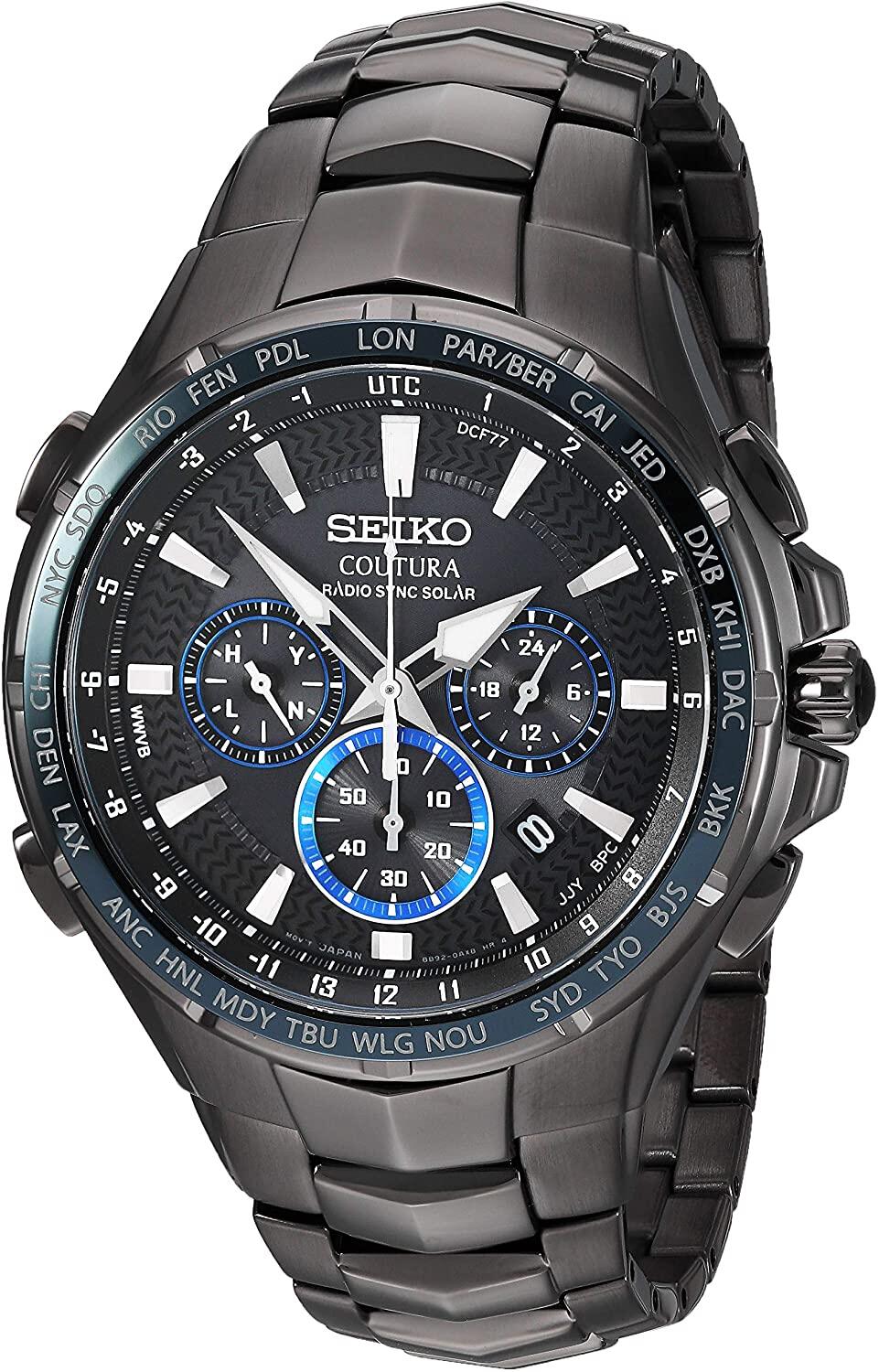 Đồng hồ Seiko cổ sẵn sàng (SEIKO SSG021 Watch) Seiko Dress Watch (Model:  SSG021) [Hộp & Sách hướng dẫn của Nhà sản xuất + Người bán bảo hành một  năm] 