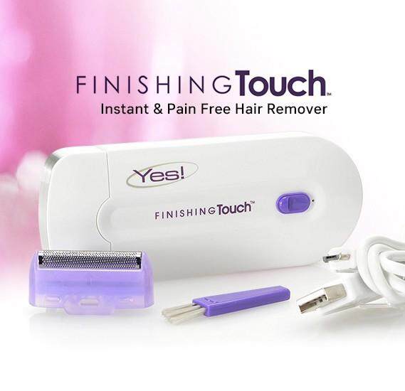 Yes Finishing Touch Hair Remover Rotary Hair (USB Rechargeable) Removal  Shaver Safely Epilator