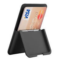 WIWU Magnetic Wallet Compatible with MagSafe Wallet Adjustable Wallet Stand for Apple Wallet Mag Safe Magnetic Card Holder Wallet for iPhone Series and Another phone 3 Cards
