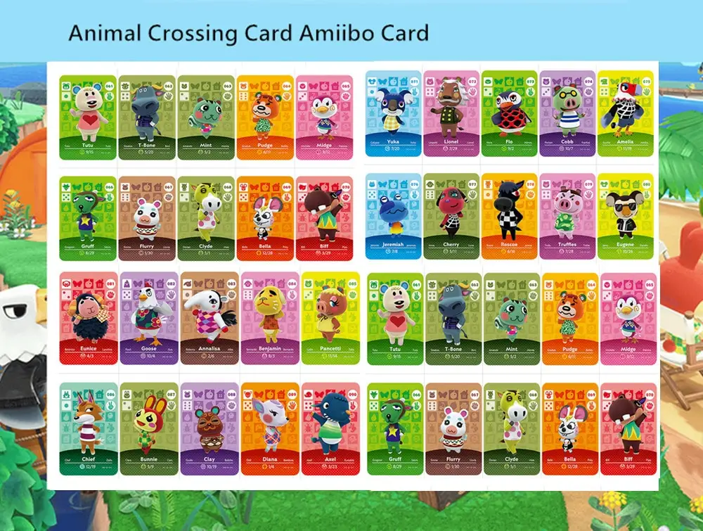 animal crossing new horizons game card