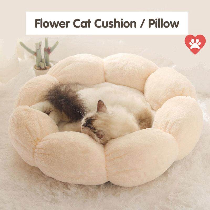 aov giường cho mèo hình hoa giường cho chó siêu mềm thảm cho mèo thú cưng 3