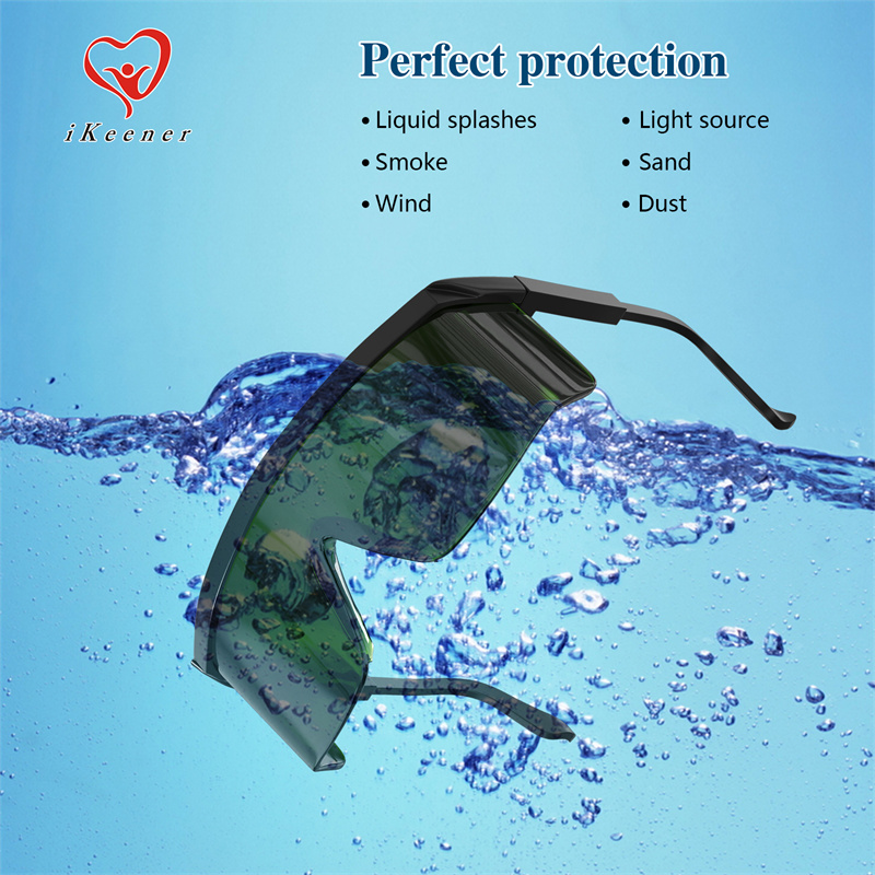 iKeener Laser Glasses Safety Glasses Green Sunglasses with Glasses Case Cleaning Cloth ราคา 399 บาท*ส่งฟรี