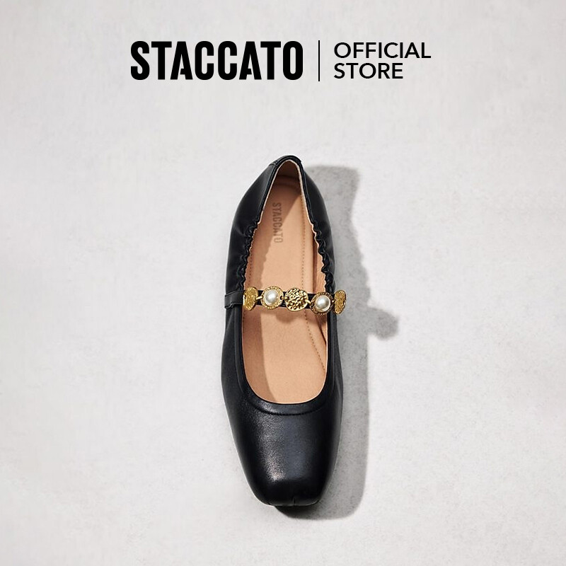 Staccato Women's Mary Jane Shoes Flat Shoes Pumps EPQ14 ราคา 5,080 บาท*ส่งฟรี