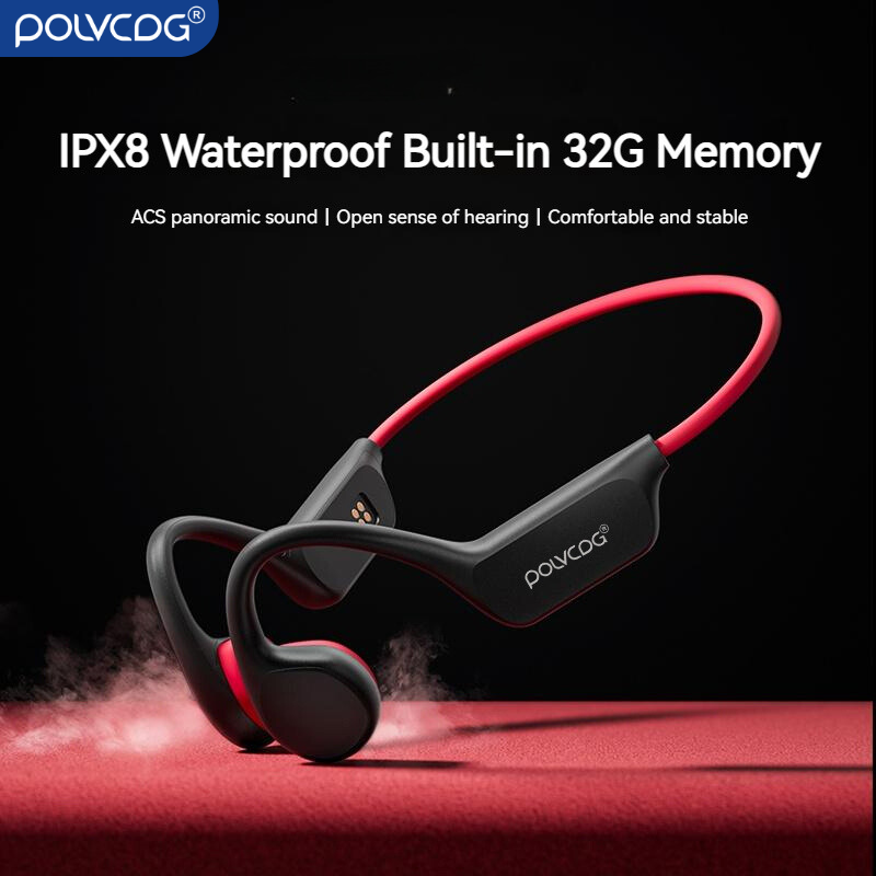 POLVCDG x7 tai nghe truyền âm qua xương ipx8 tai nghe nhét tai không thấm nước tai nghe gắn tai không dây tai nghe bluetooth tai nghe đi xe đạp tai nghe thể thao chuyên nghiệp phù hợp cho các hoạt động ngoài trời openrun
