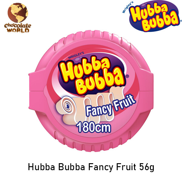 Hubba Bubba Mega Long Snappy Strawberry Tape 56g