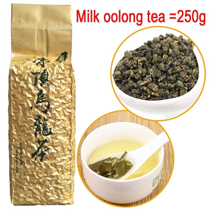 Gambar Milk Oolong Tea Beauty Weight loss Lowering Blood Pressure High Mountains JinXuan Milk Oolong Tea Chinese Taiwan Fresh Green Tea