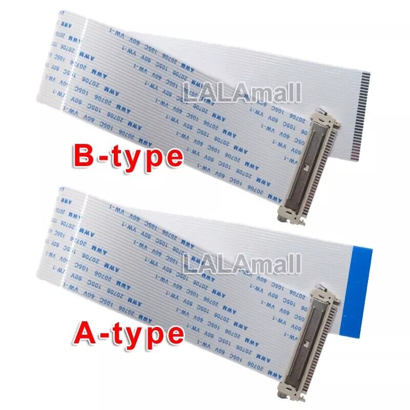 1PC 30p linh hoạt phẳng FPC ffc cáp với kết nối Pitch 1.0mm 2CH 8bit 30pins Màn hình hiển thị Cáp LV
