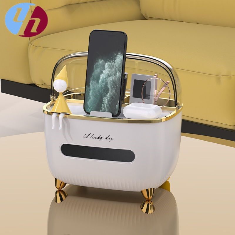 Hộp đựng khăn giấy Hộp đựng khăn giấy đa năng điều khiển từ xa Hộp đựng khăn ăn đựng khăn lau đồ lặt vặt gia đình chống nước chống bụi