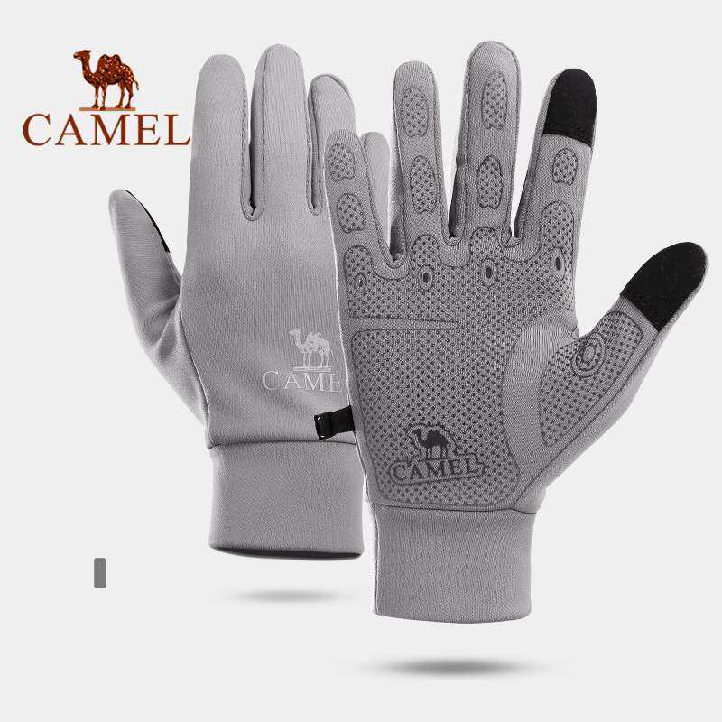 Lạc Đà màn hình cảm ứng găng tay đi xe đạp giữ nhiệt ấm áp mùa đông Găng tay che ngón Găng tay xe mô tô xe đạp