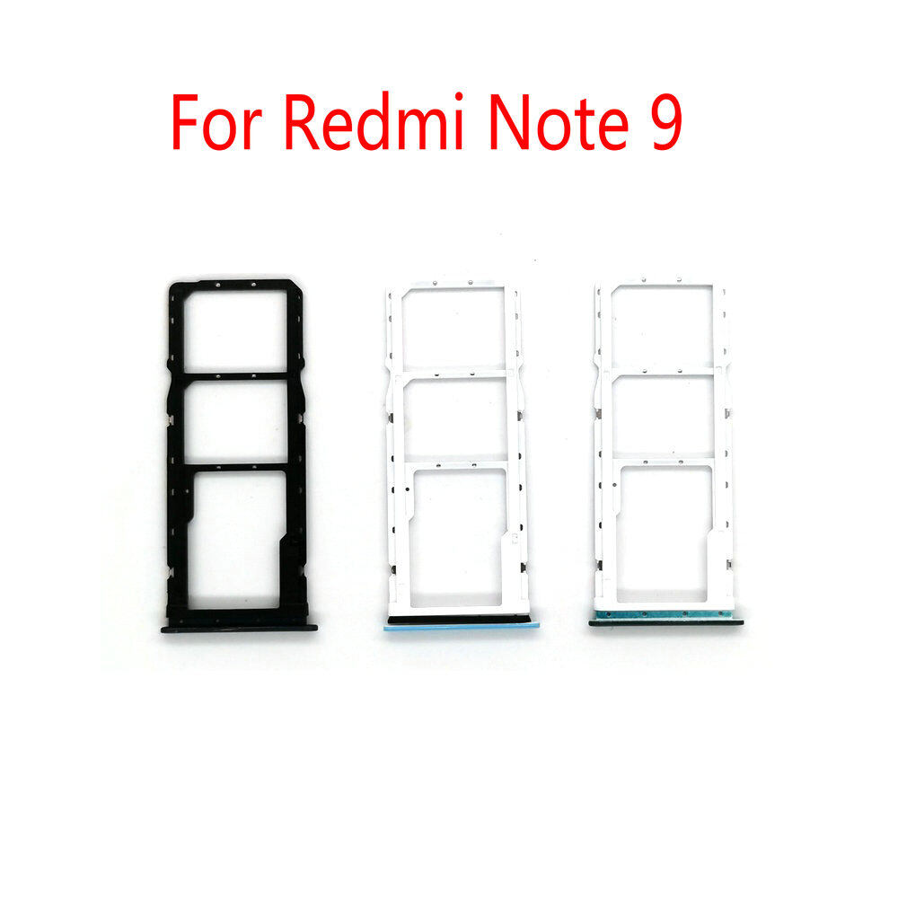 Cho Xiaomi Redmi Note 9 khay thẻ Sim khe giữ Bộ phận thay thế
