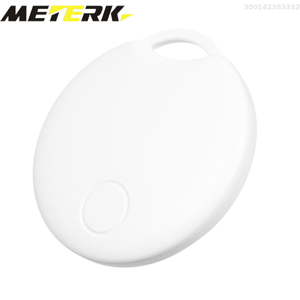 Meterk T9 Luggage Tracker, Key Finder, Smart BT Tracker Pairs with ''Find'' APP (iOS Only), Item Locator for Bags, Wallets, Keys, Smart Anti-Lost Tag