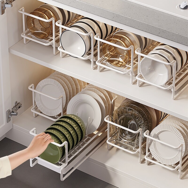 Gambar Dishes to receive rack shelf dishes home kitchen cabinets chopsticks box to put the dishes sink shelf waterlogging caused by excessive rainfall