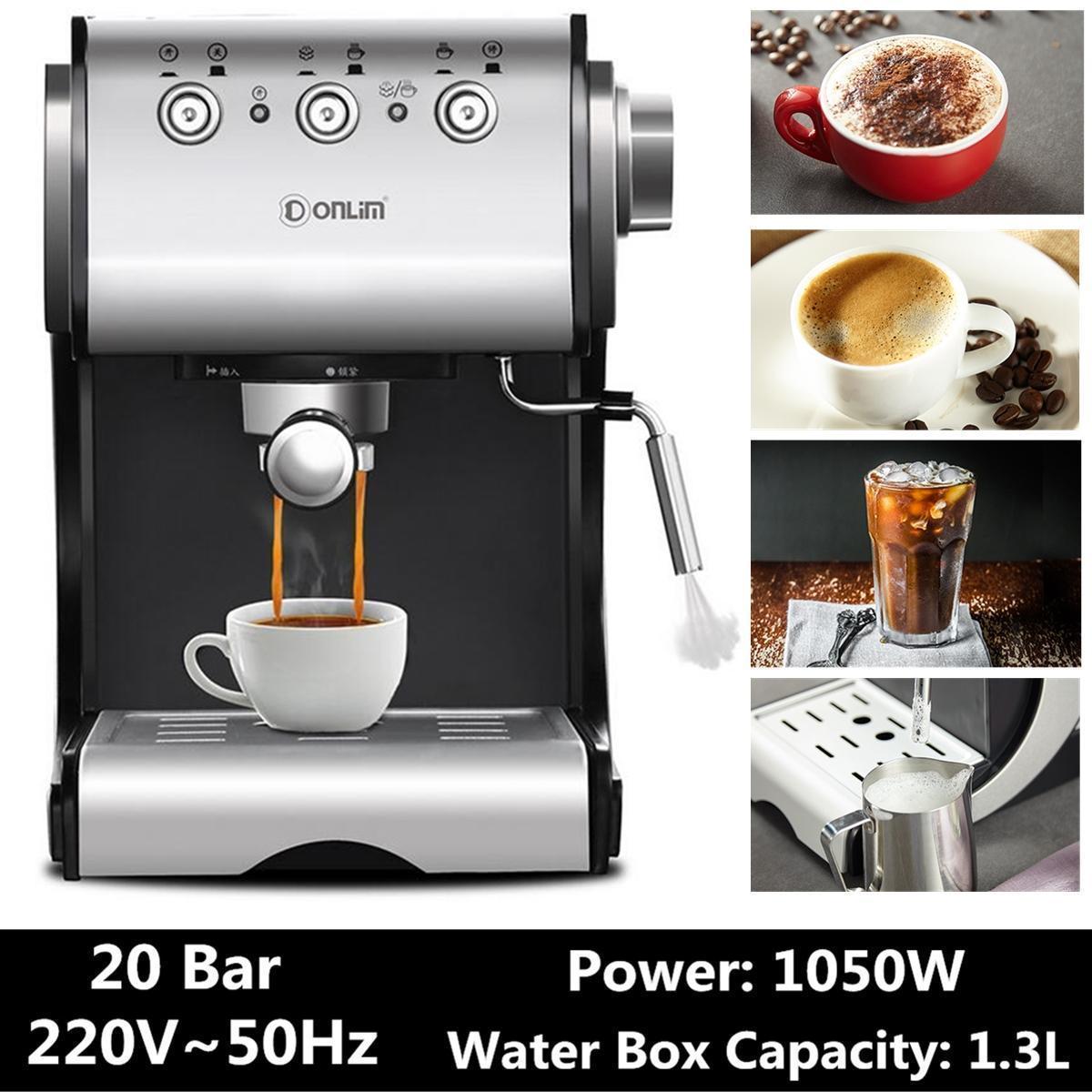DL-KF500S Cafetera semiautomática Barista Máquina de café espresso Vap |  Linio Chile - GE018HL0QG7OMLACL