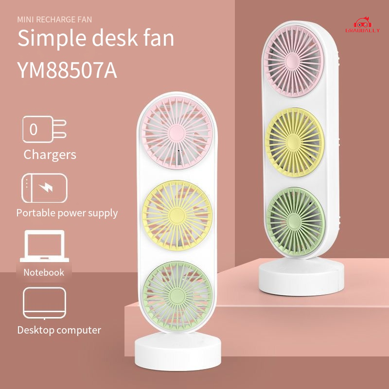 Quạt tháp nhỏ dao động Quạt để bàn, xách tay Quạt USB để bàn cho phòng ngủ văn phòng nhà bàn