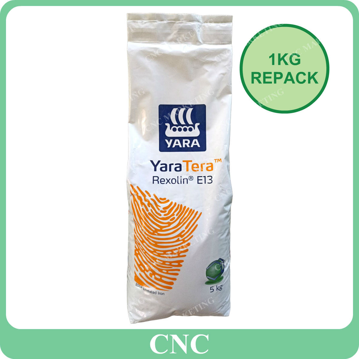 [REPACK] 1KG YaraTera Rexolin E13 Iron (Ferum) (EDTA FE) Yara Baja Foliar Fertilizer Besi Harga  48 Ringgit*Penghantaran Percuma