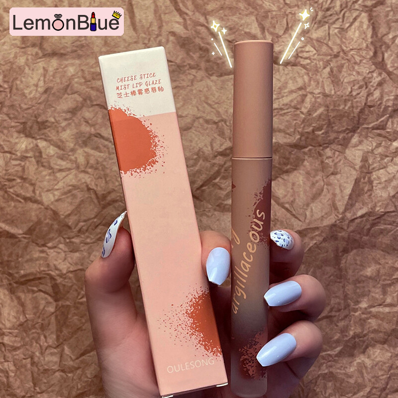 Gambar LemonBlue Velvety Matte Lipstick Long Lasting Nonstick Cup Not Fade Makeup Cosmetics Velvety Matte Lipstick For Girl Women Long Lasting Nonstick Cup Long Lasting Nonstick Cup Not Fade Makeup Cosmetics