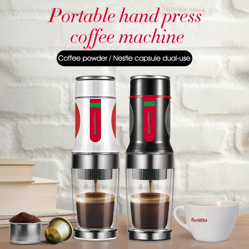 Barsetto portable hand press coffee 