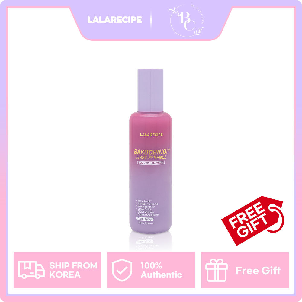 [Lalarecipe] bakuchinol đầu tiên bản chất 155ml (bakuchiol + Retinol) | k-beauty | Hàn Quốc chăm sóc da | chăm sóc nếp nhăn | sáng | Vitalizing | dưỡng ẩm | nhẹ nhàng