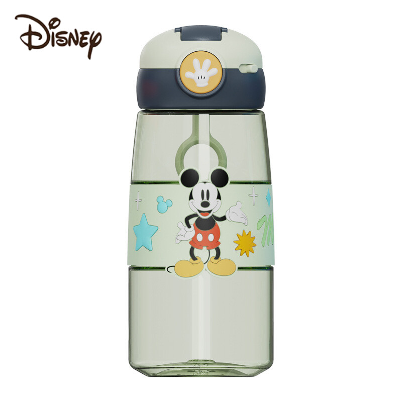 Disney 650ml Student Water Bottle Tritan Children s Straw Cup Portable