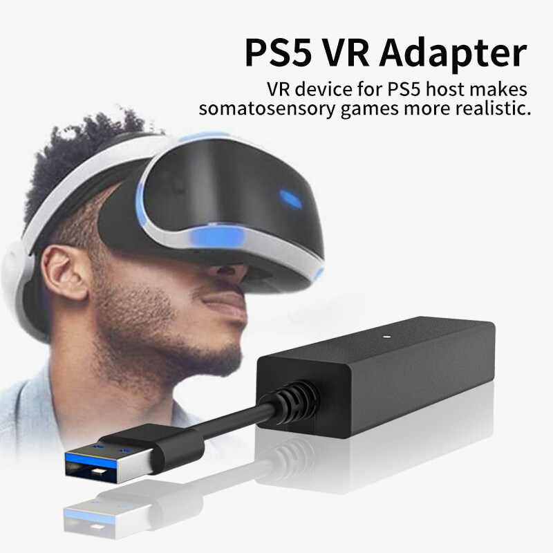 DISOUR For PS5 VR Adapter Cable Mini Camera Adapter Connector USB3.0 for