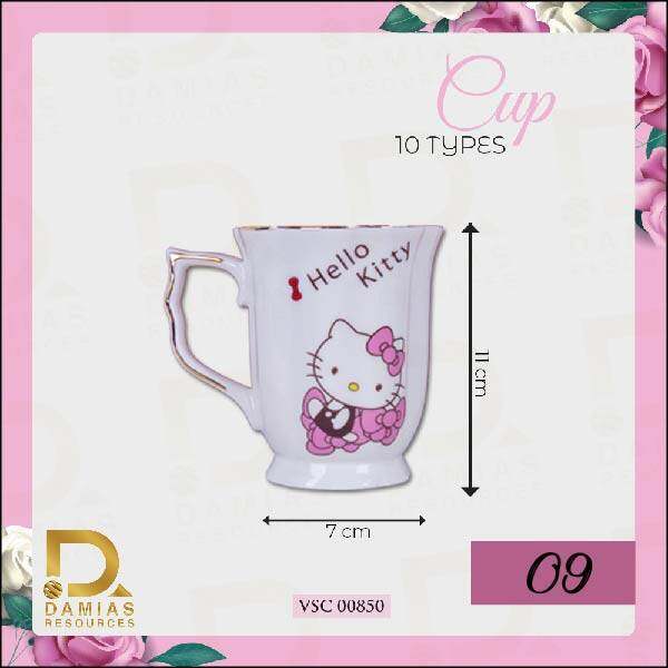 Gambar Cup White Ceramic Milk Coffee Tea Breakfast Creative Porcelain