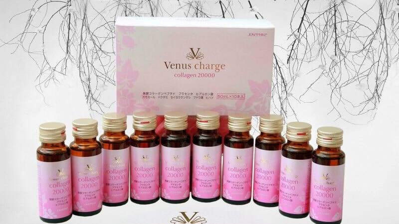 Nước uống Collagen Venus Charge 20.000mg (Hộp 10 chai x 50ml) - Bon91 Store | Lazada.vn