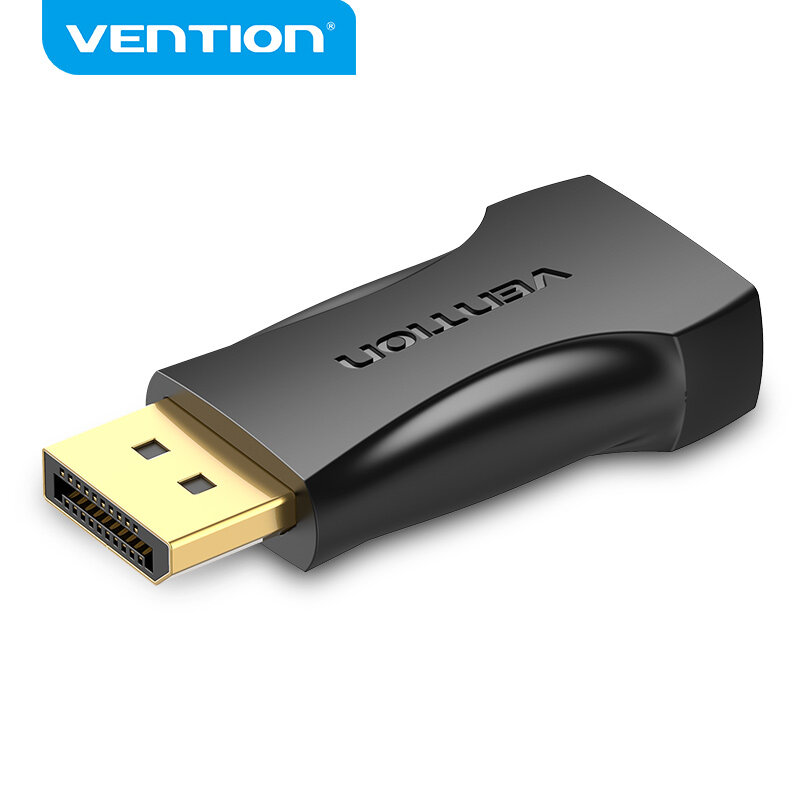 Vention Chuyển Đổi DP Sang HDMI 4K 30Hz - Cáp Chuyển Đổi Đực DP Cái HDMI - Hỗ Trợ Độ Phân Giải 4K UHD, Truyền Tín Hiệu Ổn Định - Chống Nhiễu, Vỏ PVC Bền Bỉ - Hàng Chính Hãng
