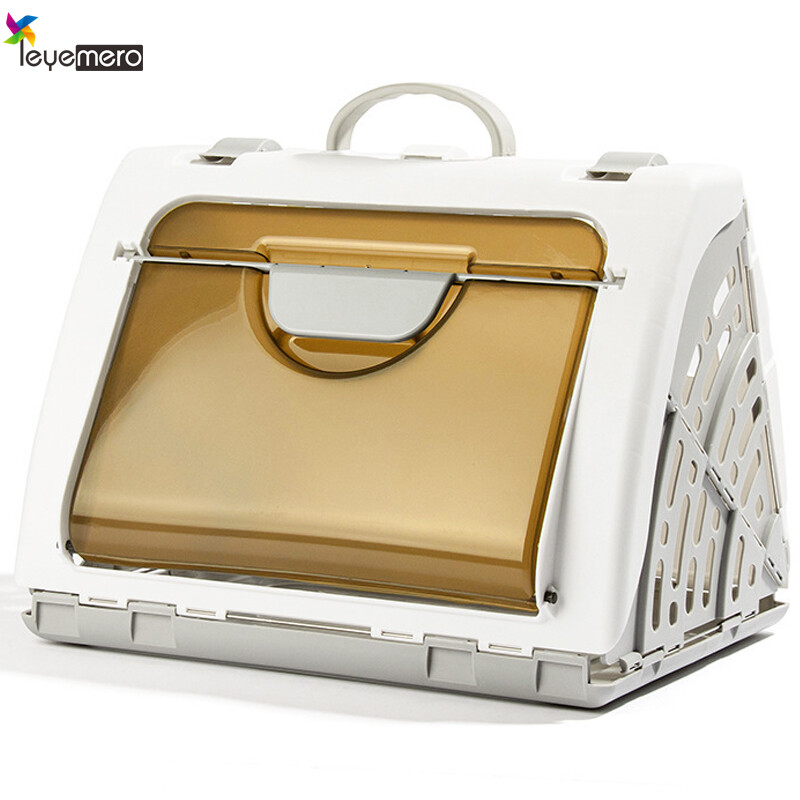 Foldable Pet Kennel Cat Cage Dog Carriers Purses Pet Travel Cage ราคา 938 บาท*ส่งฟรี
