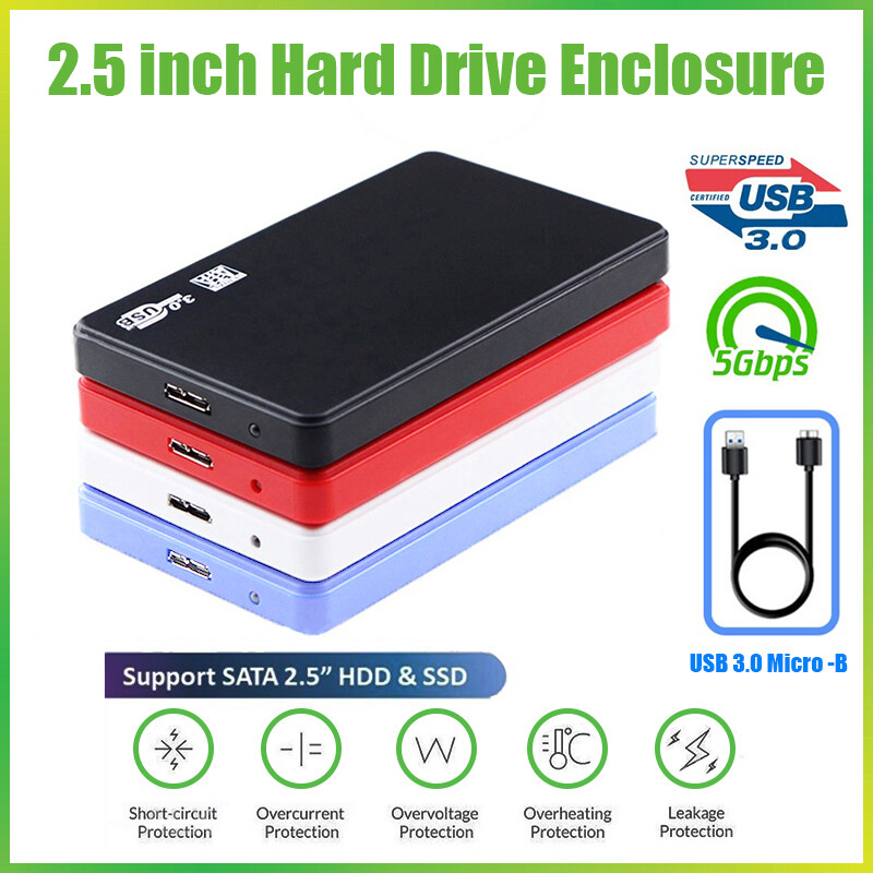 Vỏ đựng ổ hdd usb 2.5 inch sata sang usb 3.0 ổ đĩa cứng sata hộp ổ đĩa ngoài hd externo