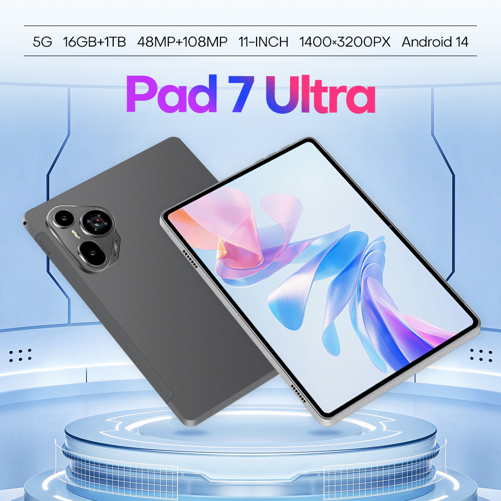 【CAN COD+READY】Android Tablet Pad 7 Ultra 11Inch 4G 5G WiFi Network ...