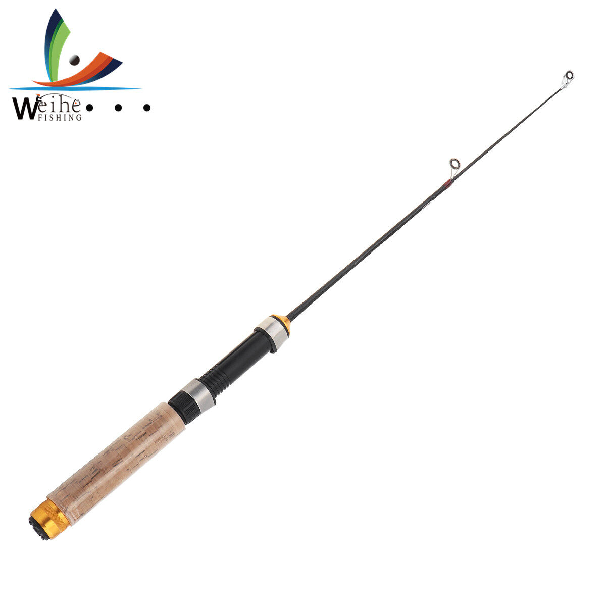 Weihe Carbon Fiber Telescopic Fishing Rod 64cm Shrinkable 3 Section Winter