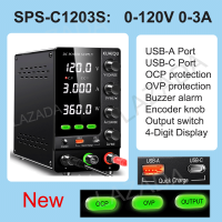 Adjustable DC Power Supply 30V 10A Voltage Regulator LED Digital laboratory Stabilizer Switching 60V 5A DC Power Bench Source SPS-C3206 EU/UK/US Plug Phone Repair