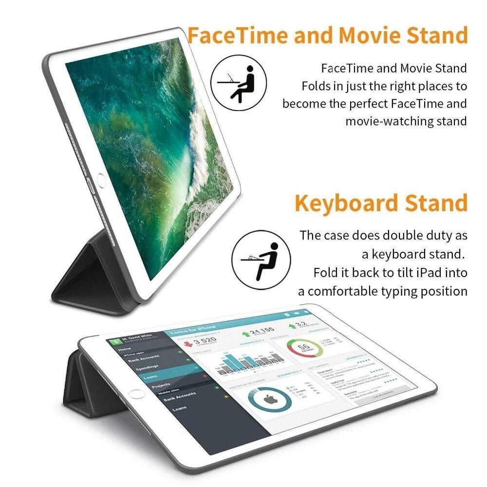 Slim Soft TPU Protective Coque for iPad mini Case Folding TPU Stand Smart Cover for iPad mini 2 mini 3 Smart Stand Cover 7 (3)