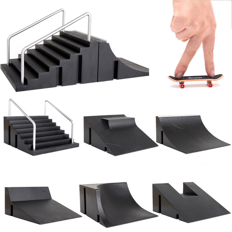wanglianzhon Finger Skateboards Toy Set Mini Training Skating Board with