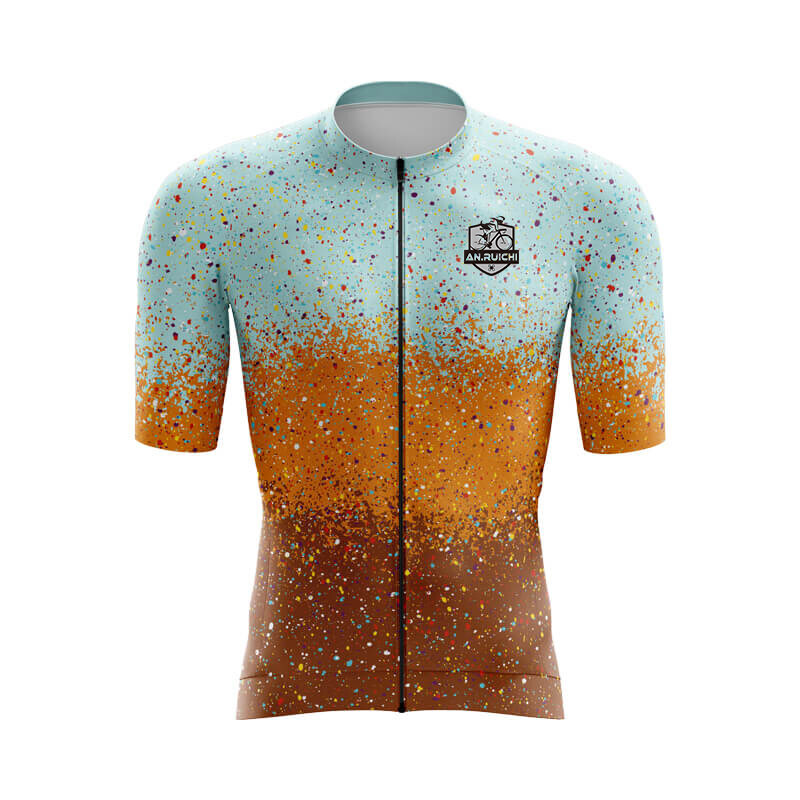 Aonuo Cycling Jersey Anti-UV Men Women Bicycle Cycling Clothing 2023 Fashion Bike Jersey Short Sleeve Quick-dry Cycling Shirt