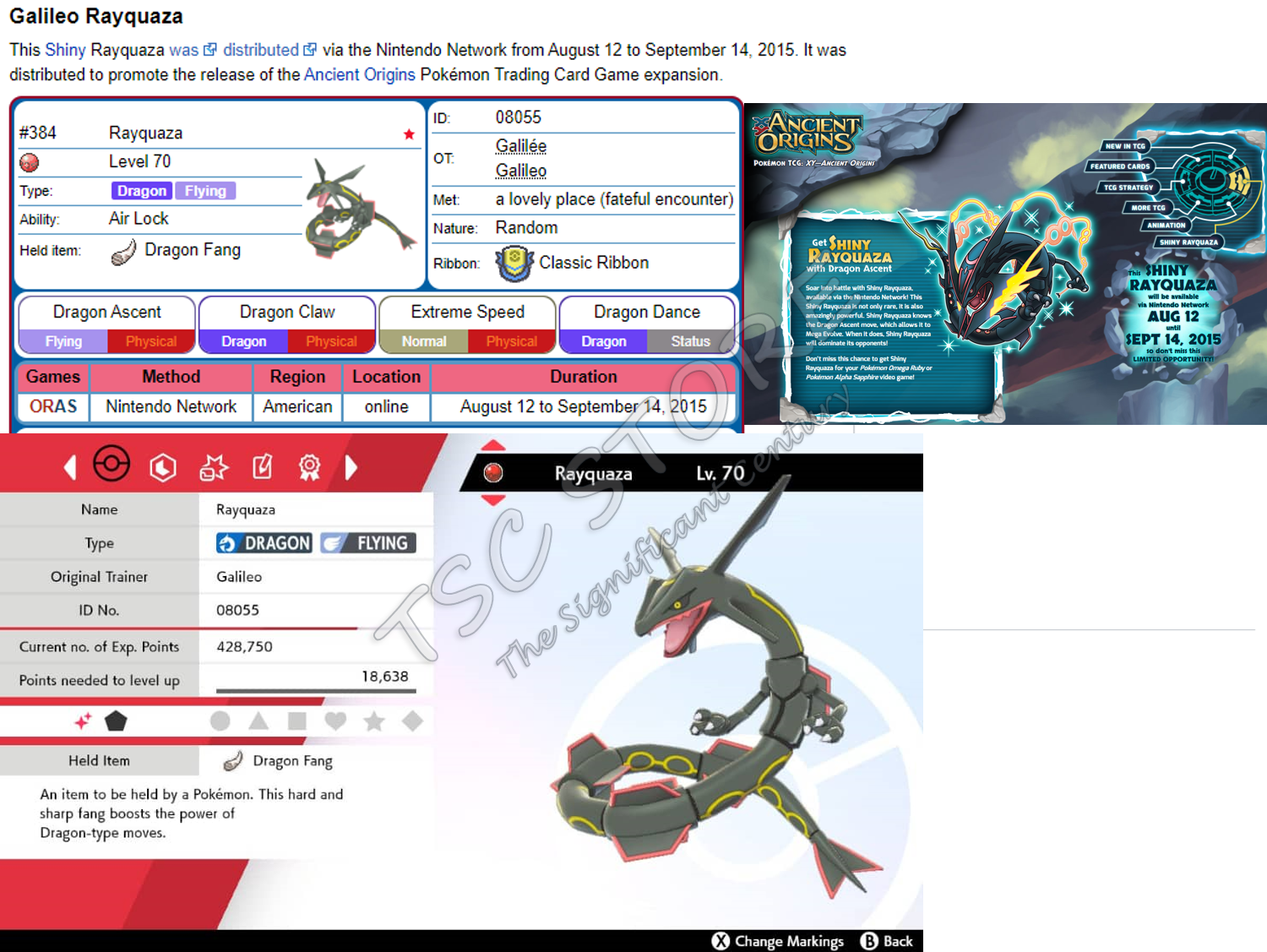 0547 ORAS - Galileo Shiny Rayquaza (ENG) - English - Project Pokemon Forums