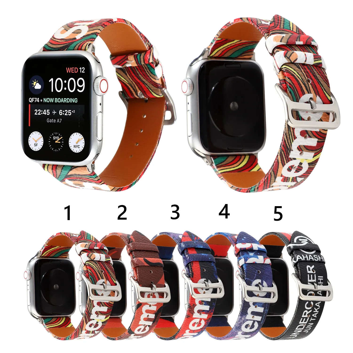 supreme apple watch band 42mm