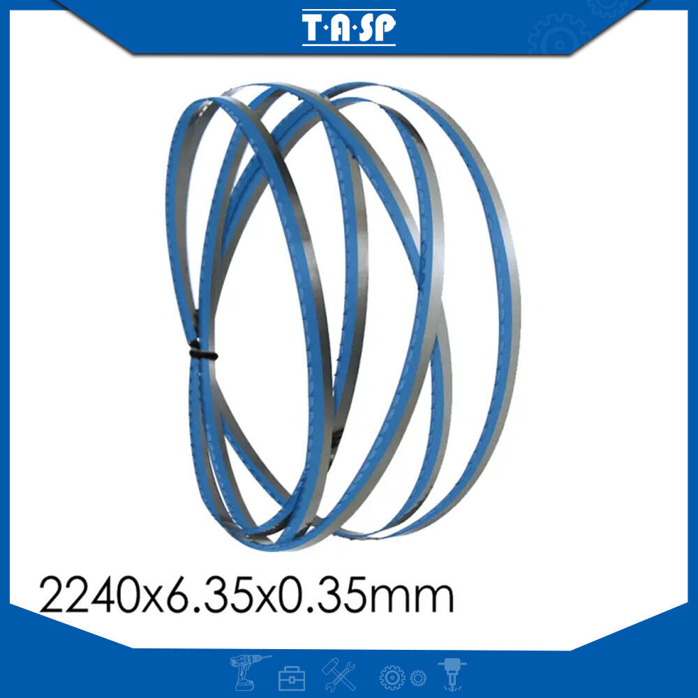 TASP 1 Mảnh 2240X6.35X0.35Mm Lưỡi Cưa 88-1/4 ''X 1/4'' X 6 Bàn Phím Lưỡi Răng Cưa Chế Biến Gỗ Cho Lưỡi Cưa Babo Baso 317