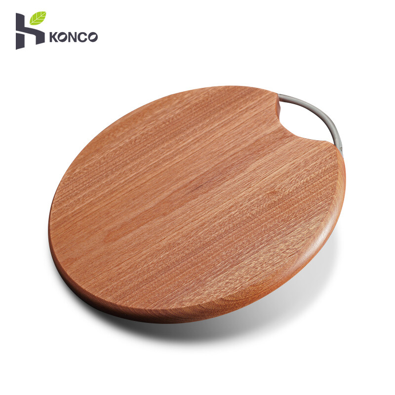 Konco Pure Ebony wooden cutting board high