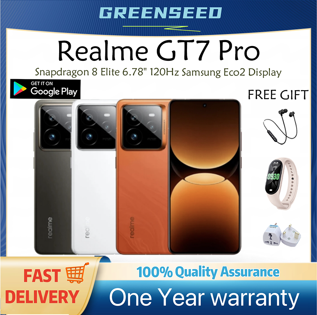 Realme Gt5 Pro 5G Gaming Phone - Snapdragon 8 Gen 3, 144Hz Ltpo