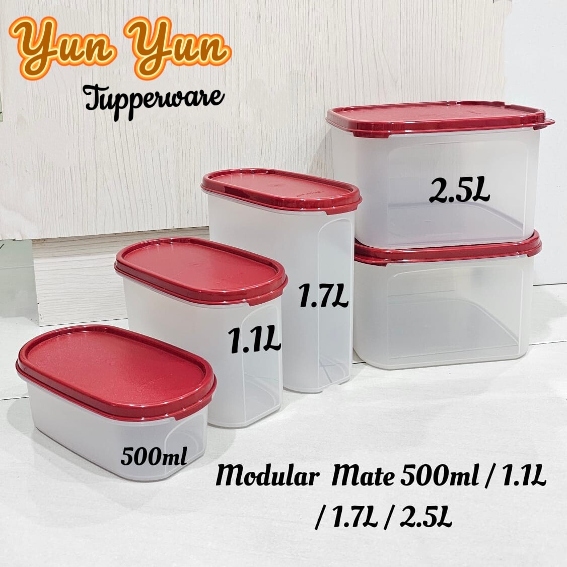 Tupperware Modular Mates 保存容器セット Tupperware Modular Mates