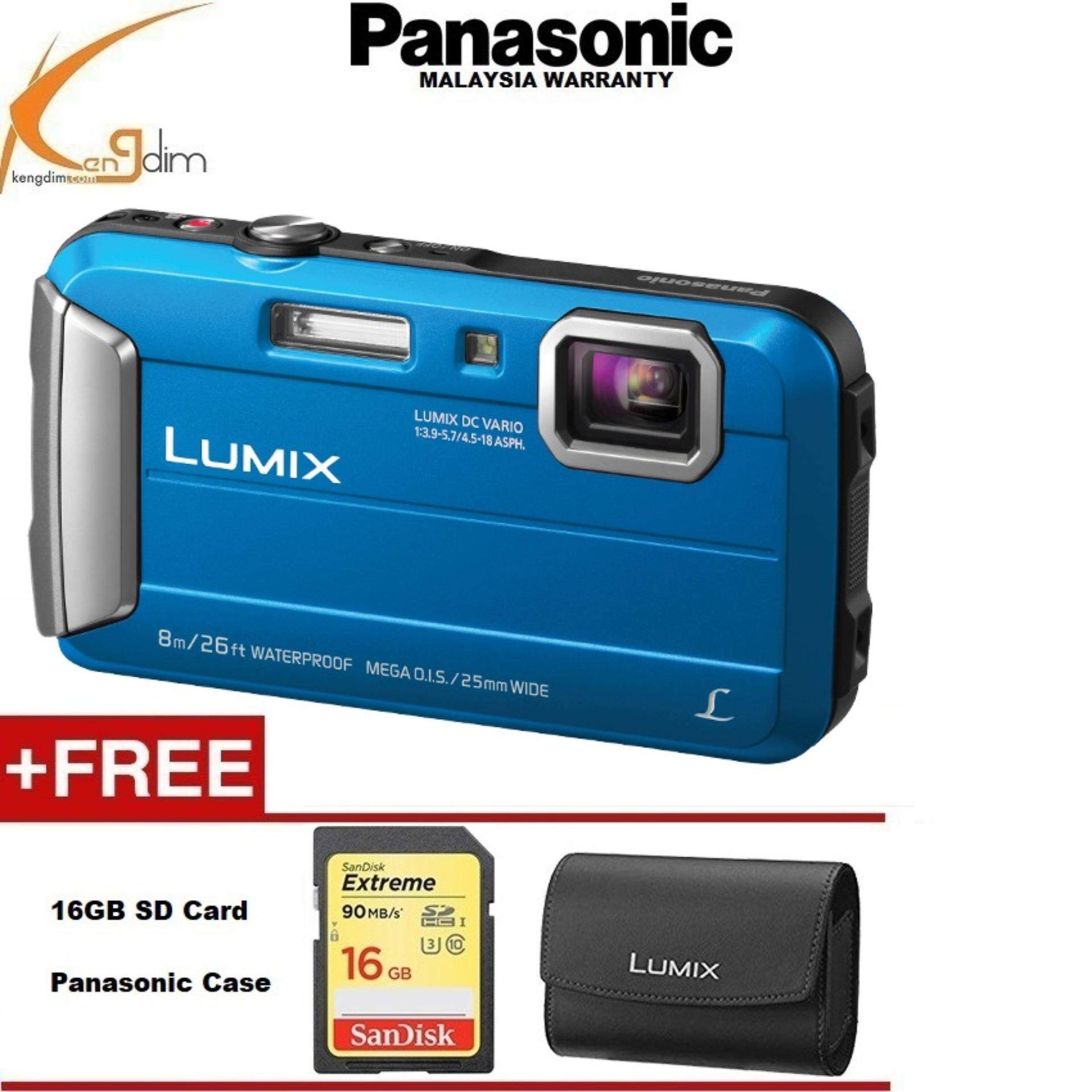 Official Panasonic Lumix Dmc Ft30 Ft30 Black Panasonic 2 Years Wty Lazada