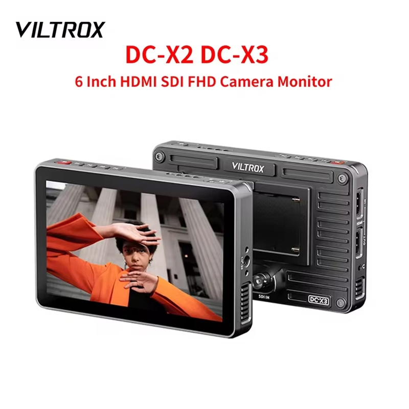 Viltrox DC-X3 DC-X2 6 Inch 4K Touch Screen Portable Monitor 2000 Nits 1080P IPS HMDI SDI HD FHD Camera Monitor ราคา 7,588 บาท*ส่งฟรี