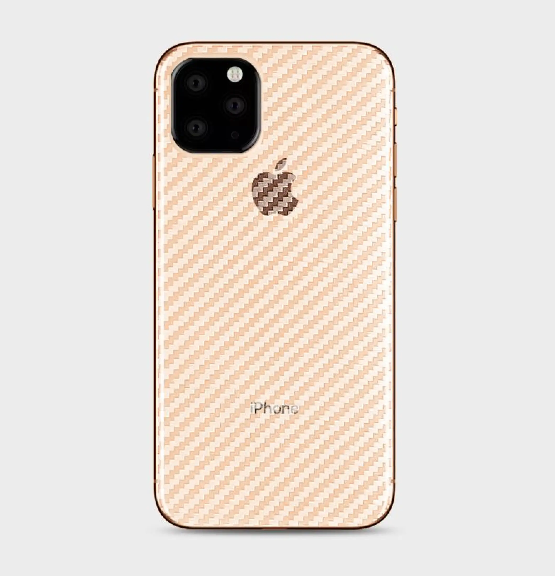 Buy 1 Get 1 Free New For Iphone 11 Pro Iphone 11 11 Pro Max Iphone 12 5 1 Iphone 12 6 1 Iphone 12 6 7 Carbon Fiber Back Film Fingerprint Back Sticker Mobile Phone Back Cover Protective Film Lazada Singapore