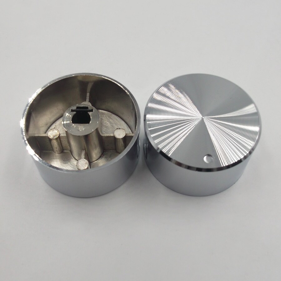 Gambar Rotary switch gas stove parts stove gas stove knob Zinc alloy round knob Round chrome for Oven gas stove gas stove