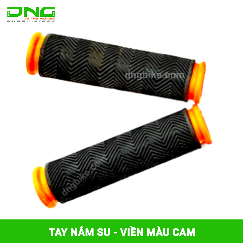 Tay nắm su xe đạp viền màu
